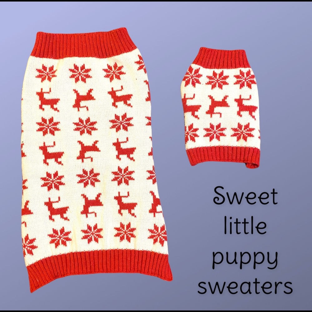 (3/$15)  Doggie sweaters